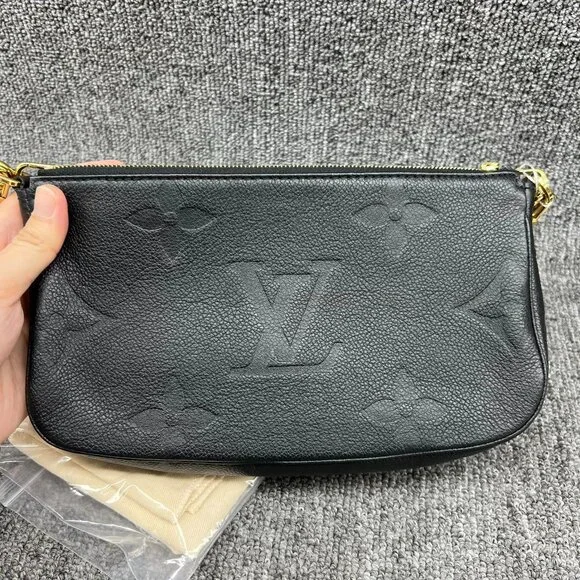 100% Louis Vuitton Multi Pochette Accessories Monogram Leather Satchel - Picture 2 of 16